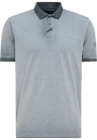 B-WARE PETROL INDUSTRIES HERREN POLOSHIRT GR.L FARBE WOLF GREY