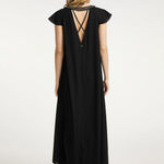 B-WARE DREIMASTER VINTAGE DAMEN SOMMERKLEID GR.L FARBE SCHWARZ