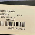 B-WARE DREIMASTER KLASSIK DAMEN BLUSE Gr. L Farbe Hellblau