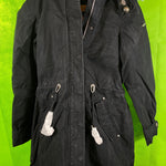 B-WARE DREIMASTER DAMEN PARKA Gr. L Farbe Schwarz