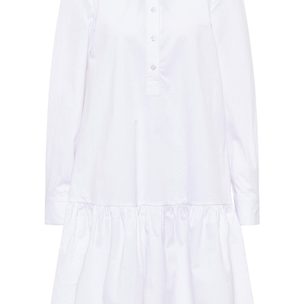 B-WARE DREIMASTER KLASSIK DAMEN KLEID Gr.M Farbe Weiss