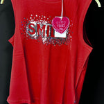 B-WARE MYMO DAMEN TOP GR.S FARBE ROT