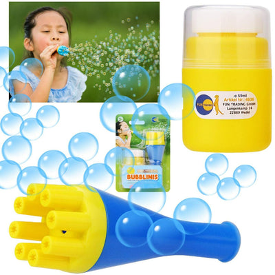 2x Bubblinis - Mini Seifenblasen Konfetti - mitbringsel , Geburtstag, Hochzeit