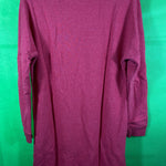 B-WARE DREIMASTER DAMEN PULLOVER Gr. L Farbe Dunkelrot Melange