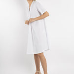 B-WARE DREIMASTER KLASSIK DAMEN KLEID Gr.XL FARBE WEISS