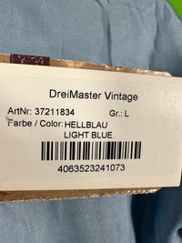 B-WARE DREIMASTER VINTAGE DAMEN KLEID Gr. L Farbe Hellblau
