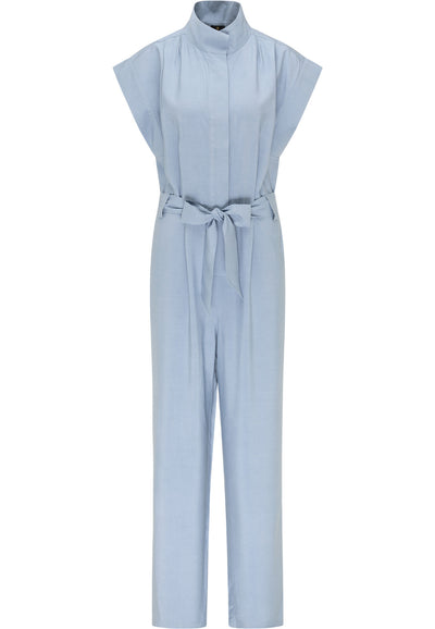 B-WARE DREIMASTER KLASSIK DAMEN JUMPER Gr.L Farbe TAUBENBLAU