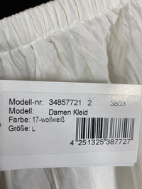 B-WARE DREIMASTER DAMEN KLEID Gr. L Farbe Wollweiss
