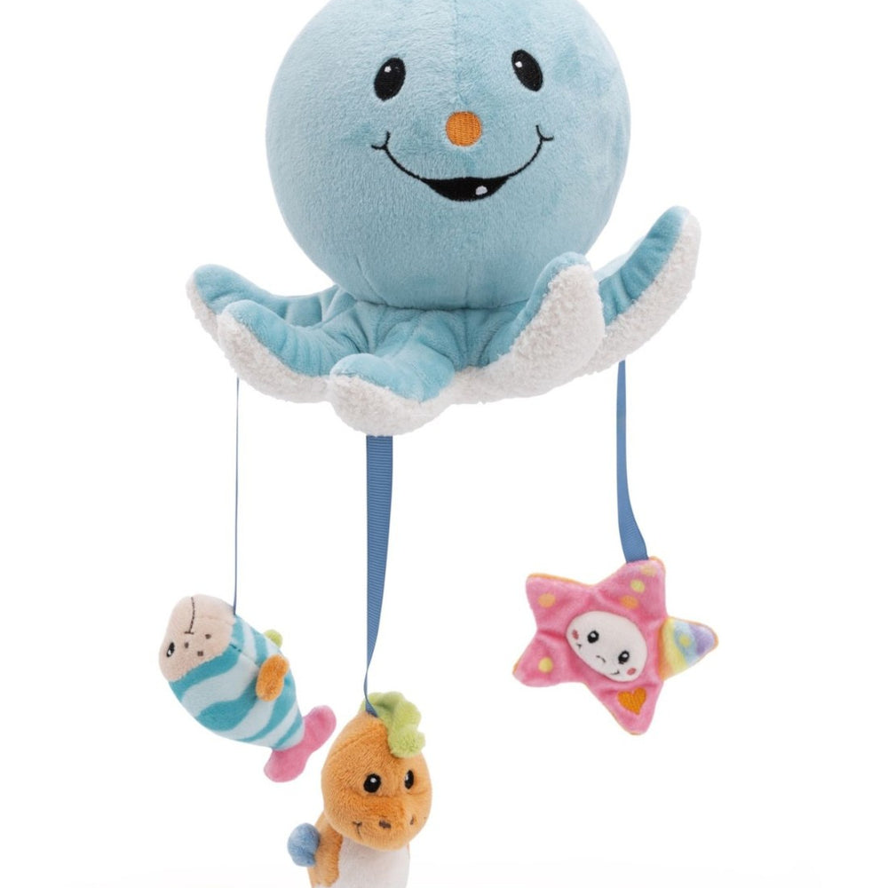 Neu Nici Badekuscheltier Oktopus Octily inkl. 3 Spielfiguren in Geschenkbox