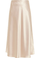 B-WARE DREIMASTER KLASSIK DAMEN A-LINIENROCK Gr.S Farbe CHAMPAGNER