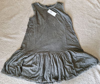 B-WARE DREIMASTER VINTAGE DAMEN KLEID GR.M FARBE DUNKELGRAU