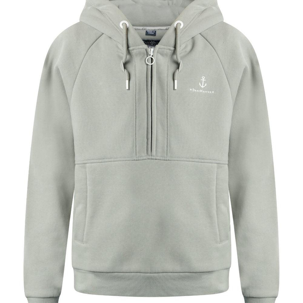 B-WARE DREIMASTER MARITIM DAMEN KAPUZENPULLOVER Gr.L Farbe Rauchmint