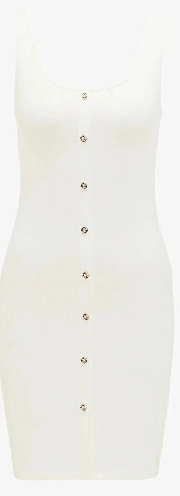 B-WARE FAINA DAMEN KLEID Gr.S Farbe: Weiss