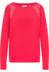 B-WARE USHA BLUE LABEL DAMEN SWEATSHIRT Gr.XS/S Farbe ROT