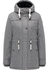 Musterware/Einzelstück... DREIMASTER DAMEN WINTERJACKE GR.S FARBE GRAU MELANGE