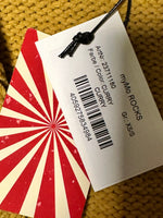B-WARE MYMO ROCKS DAMEN PULLOVER Gr. XS/S Farbe Curry