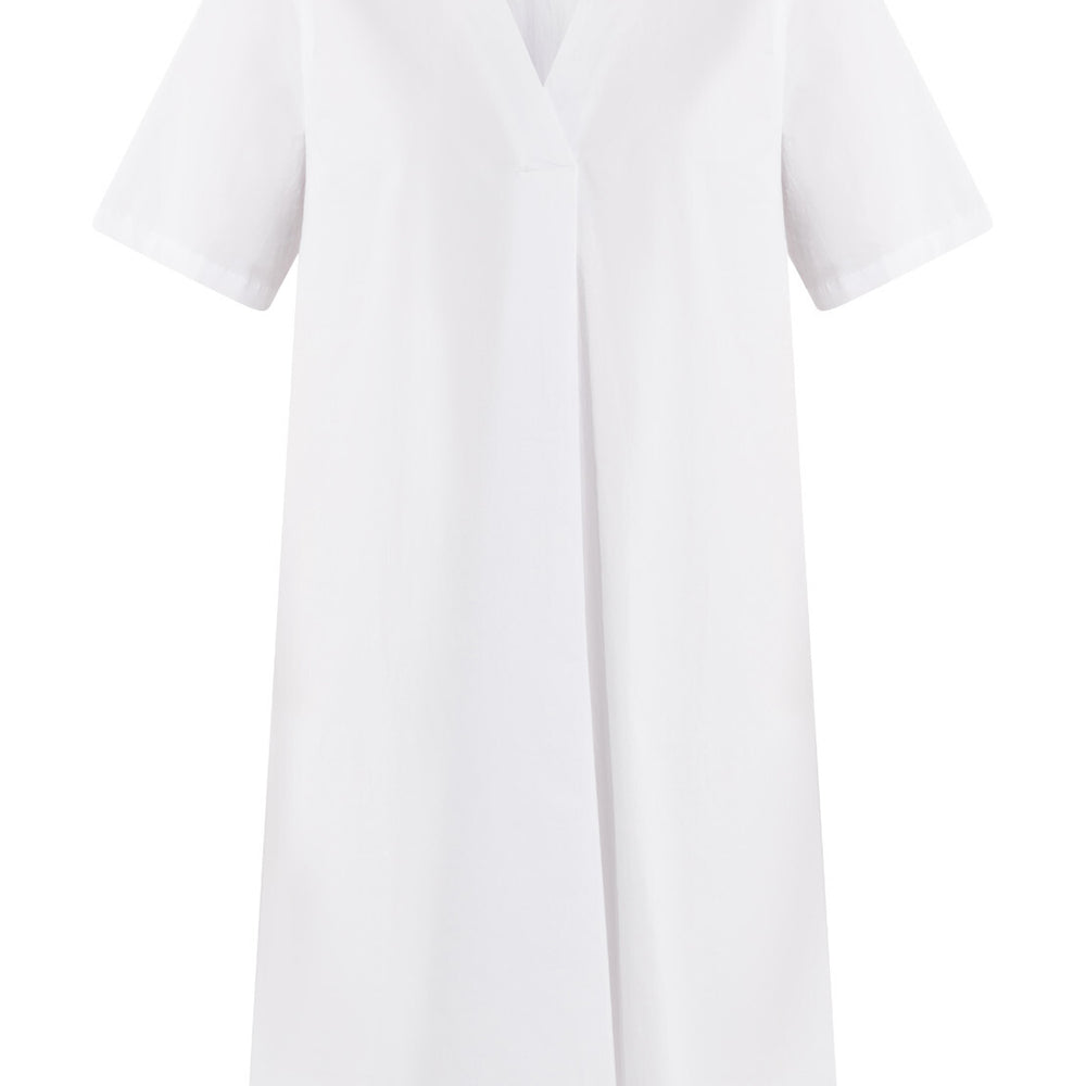 B-WARE DREIMASTER KLASSIK DAMEN KLEID Gr.XL FARBE WEISS