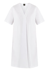 B-WARE DREIMASTER KLASSIK DAMEN KLEID Gr.XL FARBE WEISS