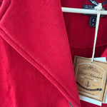 B-WARE Sweatmantel Gr.M Farbe Dunkelrot