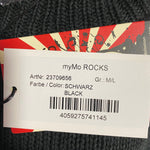 B-WARE MYMO ROCKS DAMEN SWEATSHIRT Gr. M/L Farbe Schwarz