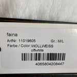 B-WARE FAINA DAMEN STRICKPULLOVER Gr. M/L Farbe Wollweiss