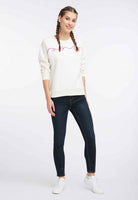 B-WARE MYMO DAMEN SWEATSHIRT GR.XS FARBE WEISS