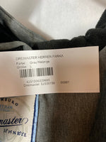 B-WARE DREIMASTER HERREN PARKA Gr. L Farbe Grau Melange