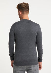 B-WARE PETROL INDUSTRIES HERREN PULLOVER GR.M FARBE RAVEN GREY