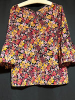 B-WARE usha Damen Bluse Gr.L Farbe Schwarz MEHRFARBIG