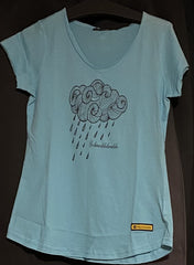 B-WARE SCHMUDDELWEDDA DAMEN T-SHIRT Gr.S Farbe Seeblau