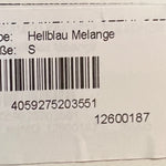 B-WARE MYMO DAMEN KAPUZENPULLOVER Gr. S Farbe Hellblau Melange