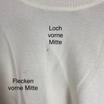 B-WARE FAINA DAMEN SWEATSHIRT Gr. M/L Farbe Wollweiss