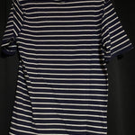 B-WARE DREIMASTER MARITIM DAMEN T-SHIRT Gr.S Farbe WEISS GESTREIFT