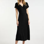 B-WARE DREIMASTER KLASSIK DAMEN SOMMERKLEID GR.M FARBE SCHWARZ