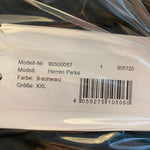 B-WARE DRY LAUNDRY HERREN PARKA Gr. XXL Farbe Schwarz