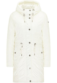 B-WARE DREIMASTER KLASSIK DAMEN PARKA GR.S FARBE WOLLWEISS