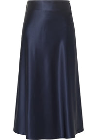 B-WARE DREIMASTER KLASSIK DAMEN A-LINIENROCK Gr.M Farbe Marine