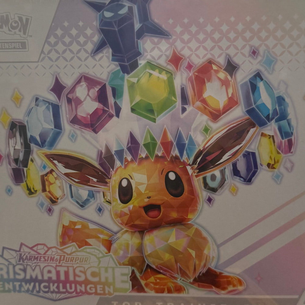 Pokemon Prismatische Entwicklungen Top Trainer Box