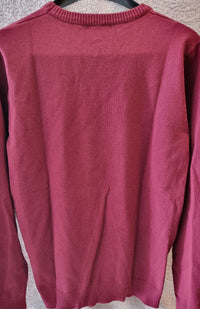 B-WARE MO ESSENTIALS HERREN SWEATSHIRT Gr.L Farbe Bordeaux