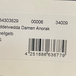 B-WARE SCHMUDDELWEDDA DAMEN ANORAK Gr.S Farbe Hellgelb