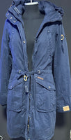 B-WARE Mädels Long Parka Gr.S Farbe Marine