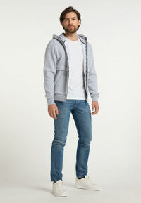 B-WARE DREIMASTER MARITIM HERREN SWEATSHIRT GR.M FARBE GRAU MELANGE