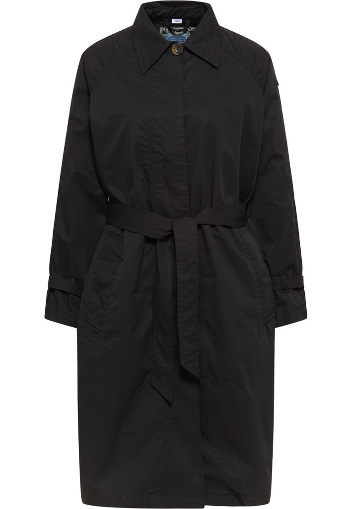 B-Ware DREIMASTER VINTAGE DAMEN ÜBERGANGSJACKE Gr. M Farbe Schwarz