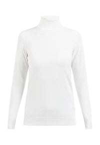 B-WARE FAINA DAMEN PULLOVER Gr. M/L Farbe Wollweiss
