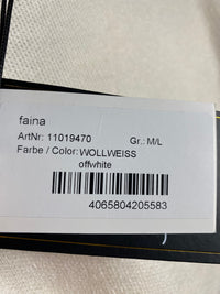 B-WARE FAINA DAMEN STRICKJACKE Gr. M/L Farbe Wollweiss