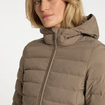 B-WARE USHA BLUE LABEL DAMEN ÜBERGANGSJACKE Gr.XL FARBE SCHLAMM