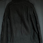 B-WARE DREIMASTER VINTAGE HERREN STRICKJACKE Gr.L Farbe Schwarz