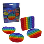 Fun Trading 4970 Pop and Fly Fidget Rainbow, groß