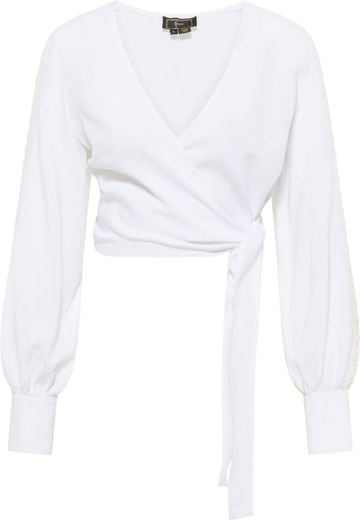 B-WARE FAINA DAMEN TOP Gr. M Farbe Weiss