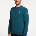 B-WARE SCHMUDDELWEDDA HERREN SWEATPULLOVER GR.M FARBE PETROL